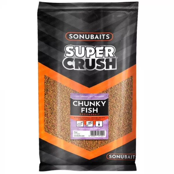 Sonubaits Chunky Fish Supercrush 2kg - (S0770022) pastura