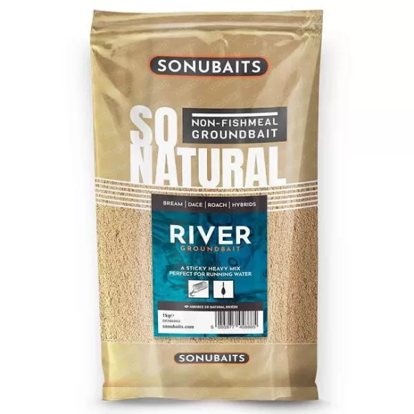 Sonubaits SONU SO NATURAL - RIVER (1KG) pastura (S0780003) pastura
