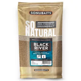  Sonubaits SONU SO NATURAL - BLACK RIVER (1KG) pastura (S0780007) pastura