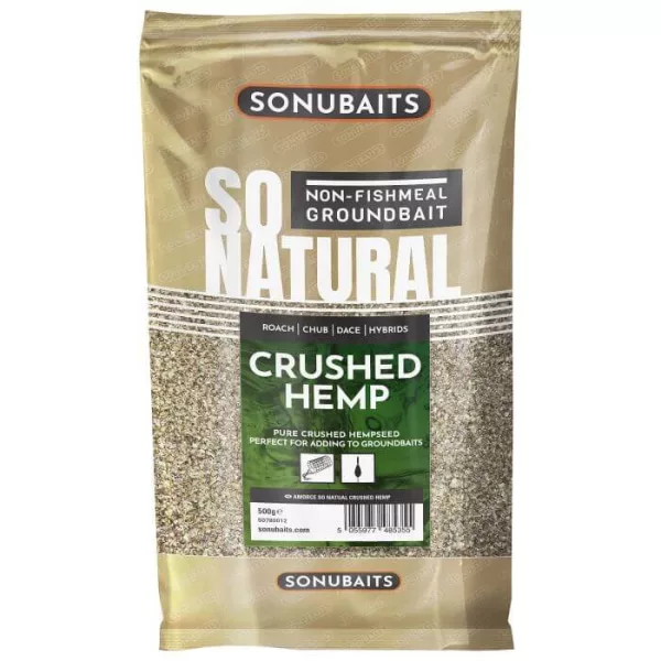 Sonubaits So Natural - Crushed Hemp 500gr (S0780012) pastura
