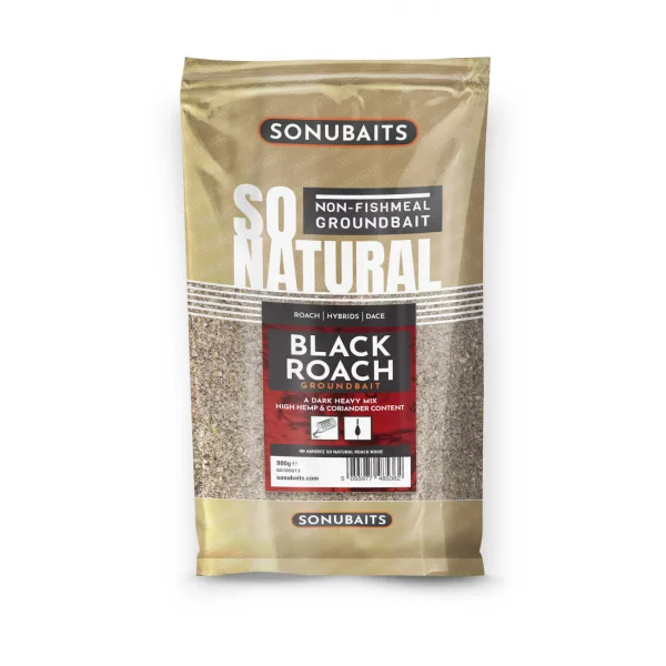 Sonubaits So Natural - Black Roach 900gr (S0780013) pastura