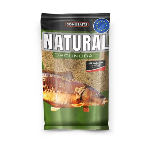 Sonubaits Natural Fragola-Canapa Pastura 1kg