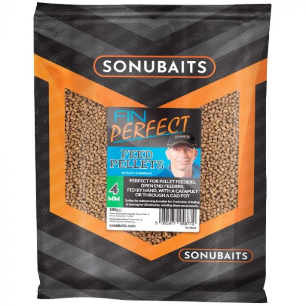Sonubaits Fin Perfect Feed 650g - 4mm (S0790003) pellet da pastura