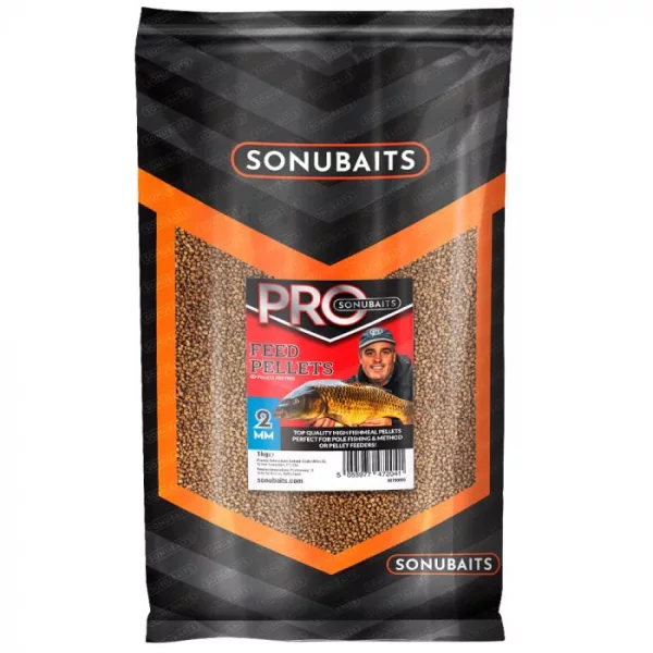 Sonubaits Pro Feed Pellets - 2mm (S0790008) pellet da pastura