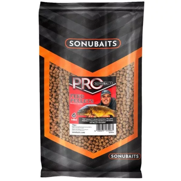 Sonubaits Pro Feed Pellets - 6mm (S0790010) pellet da pastura