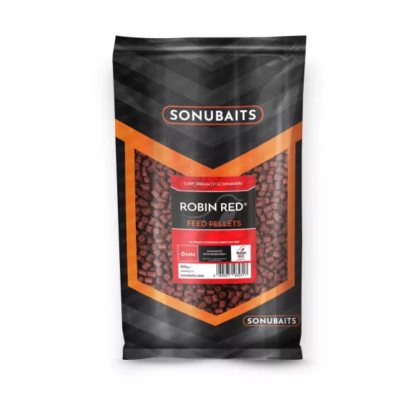 Sonubaits Robin Red Feed Pellet - 6mm (S0800017) pellet da pastura aromatizzato
