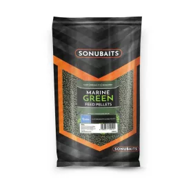 Sonubaits Marine Green Feed 2mm Pellet da Pastura 900gr