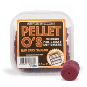   Sonubaits Pellet Os 8mm - Spicy Sausage (S0810006) pellet da innesco forato