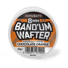   Sonubaits 8mm Bandum Wafters - Chocolate Orange (S0810043) wafters esca da amo