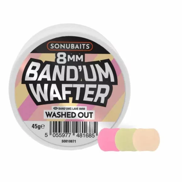 Sonubaits Bandum Wafters - 8mm Effetto Sbiadito (S0810071) wafters esca da amo