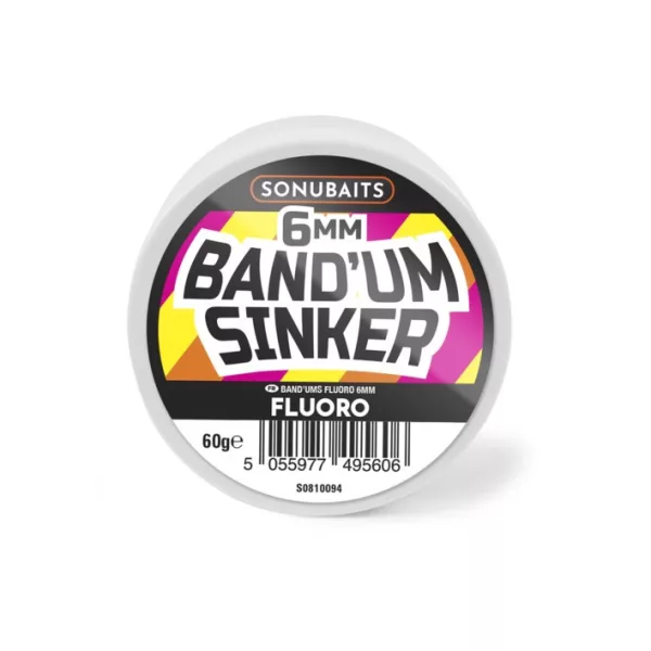 Sonubaits Bandum Sinkers Fluoro - 6mm (S0810094) dumbell