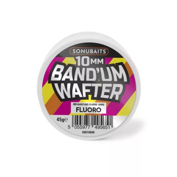 Sonubaits Bandum Wafters - Fluoro 10mm (S0810099) wafters esca da amo