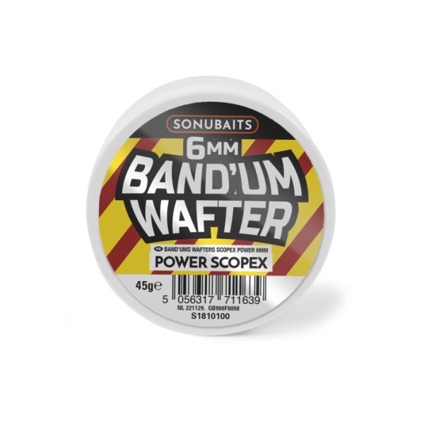 Sonubaits Bandum Wafters - 6mm Power Scopex wafters esca da amo