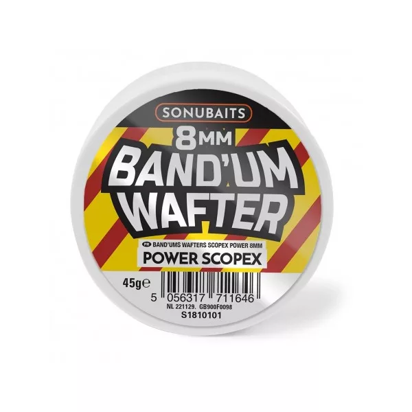 Sonubaits Bandum Wafters - 8mm Power Scopex wafters esca da amo