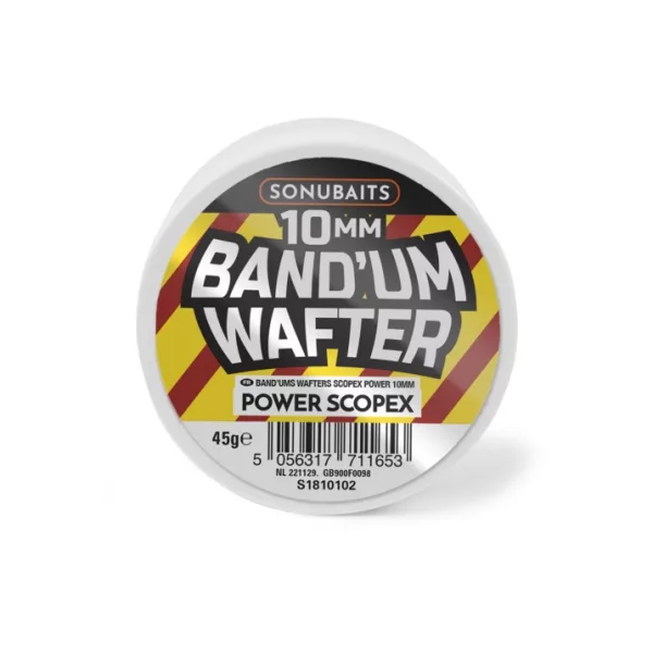 Sonubaits Bandum Wafters - 10mm Power Scopex wafters esca da amo