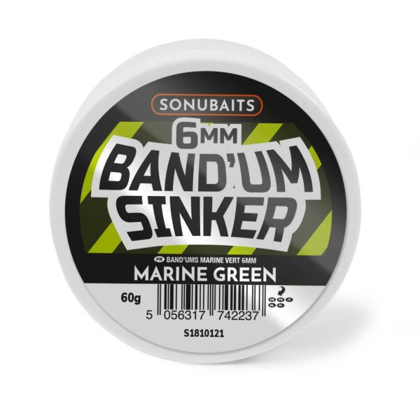 Sonubaits Bandum Sinker Marine Green 6mm Esca Affondante 60gr