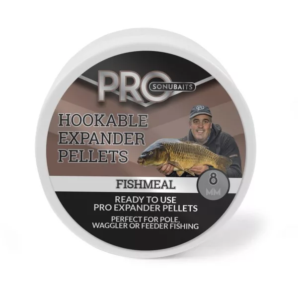 Sonubaits Hookable Pro Expander - Fishmeal 8mm (S0820018) pellet expander