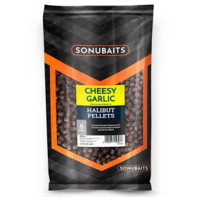   Sonubaits Cheesy Garlic Halibut Pellets - 8mm (S0920003) pellet da pastura