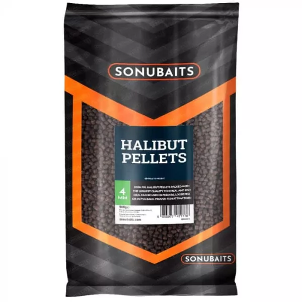 Sonubaits Halibut Pellets - 4mm (S0920011) pellet da pastura
