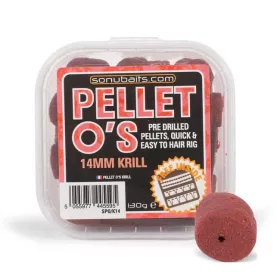   Sonubaits Pellet Os 14mm - Krill (S0960002) pellet da innesco forato