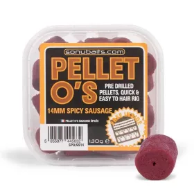   Sonubaits Pellet Os 14mm - Spicy Sausage (S0960006) pellet da innesco forato
