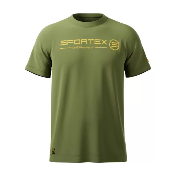 T-shirt Sportex Verde Oliva Taglia M