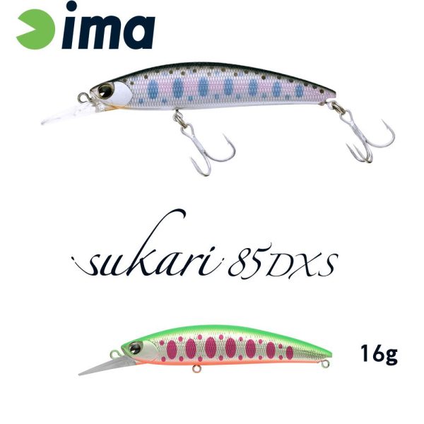 Ima Sukari 85DXS 8,3cm 16gr 011 Mebuki Wobbler