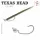 Sakura - TEXAS HEAD 7G / Amo #1/0 X 3 - Testina Jig