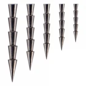   Sakura Tungsten Nail Sinker 1,77gr Piombo affondatore per lenza 5pz
