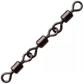 Sakura 3 Joint Rolling Swivel Nero 5 Girelle Triple 4 pz