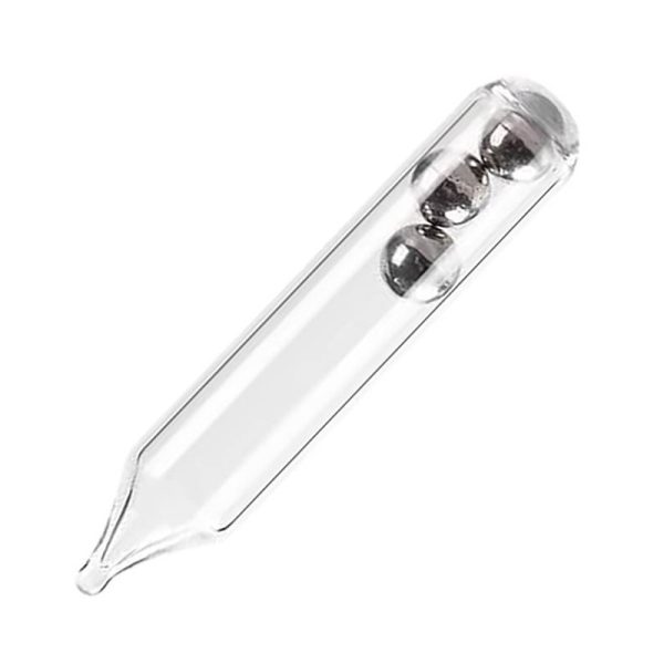 Sakura Rattle Glass Capsule 4x18mm Capsula a Sonaglio in Vetro per Esche Artificiali 5 pz