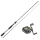 Sakura Almara ALMC 662 MH 1,98m 7-28gr Canna da Spinning + Mulinello da Casting Alendo 2000 con Trecciato Set da Pesca