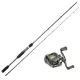 Sakura Almara ALMC 662 MH 1,98m 7-28gr Canna da Spinning + Mulinello da Casting Alendo 2000 con Trecciato Set da Pesca