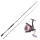 Sakura Ryokan FW Spinning Purple Limited 2,13m 5-25gr Canna da Spinning in 2 pezzi con Mulinello Stingray EGI 2.0 2506 FD e Filo