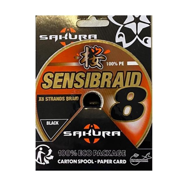 Sakura Sensibraid X4 Chart 0,10mm 300m Treccia da pesca