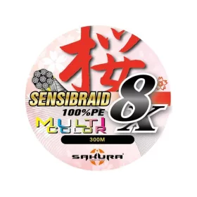  Sakura Sensibraid 8x Multicolor 0,35mm 300m Trecciato Főzsinór