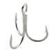 Sakura - HOOK treble 692 3X TI #6 - 5 pz - Anzuelo triplo - Anzuelo con ardiglione, Anzuelo triplo