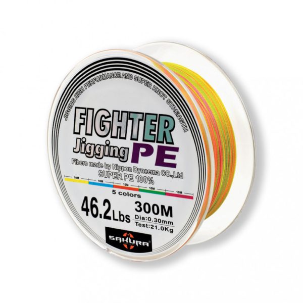 Filo trecciato Sakura FIGHTER JIGGING PE 0,50mm 300m
