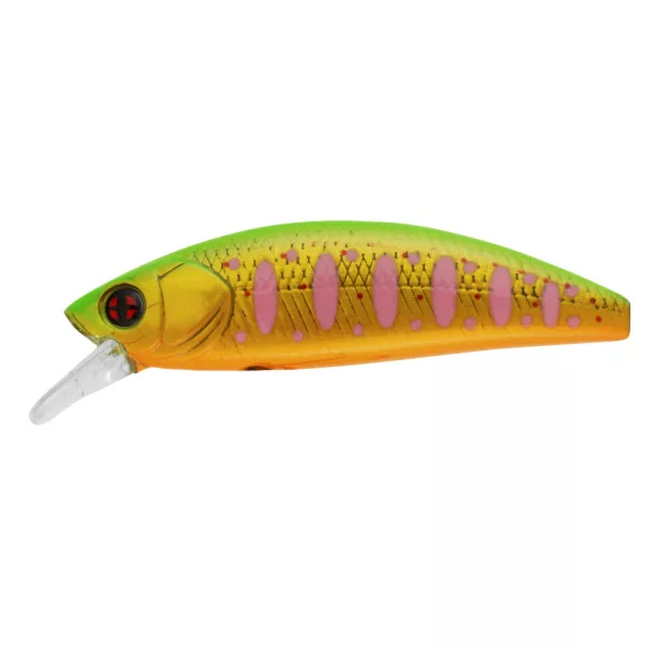 Sakura - PHOXY MINNOW HW 40 S - 40MM - 2,6 G - T02 (TROTA CHARTREUSE ALTA VISIBILITÀ) - Wobbler