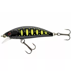   Sakura Phoxy Minnow Hw 62 S Minnow Black Fury Trout 62mm - 6,5gr