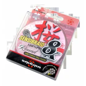   Sakura Sensibraid 8 trecciato - Green 150 M - 0.15 Mm / 11Kg / 24.2Lbsr