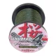 Sakura Sensibraid 4 trecciato - GREEN 1000 M - 0.25 mm / 18Kg / 39.6Lbs