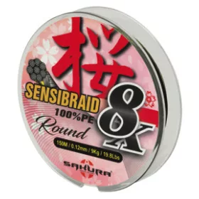   Sakura Sensibraid 8 trecciato - MULTICOLOR 300 M - 0.12 mm / 20Lbs