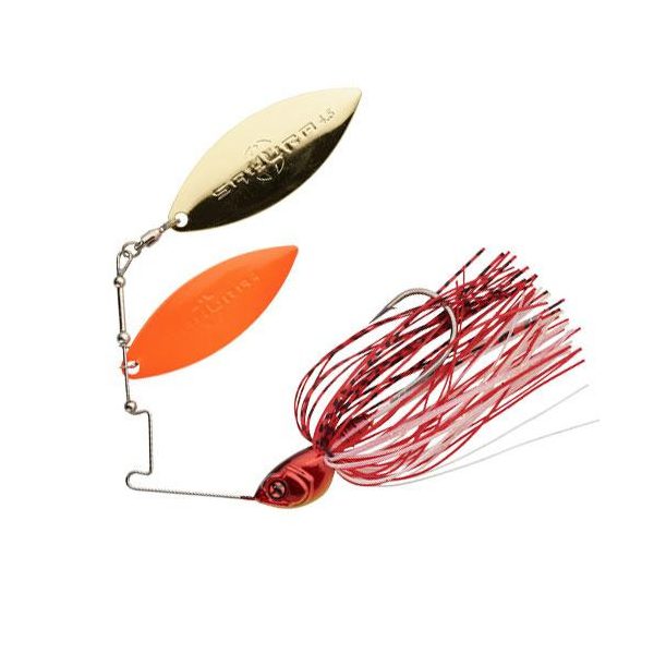 Sakura Cajun DW 14gr JC22 Spinnerbait - Rosso Primavera