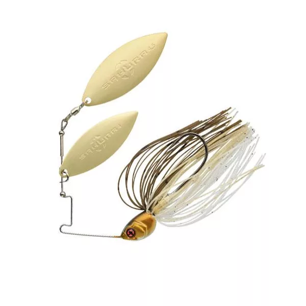 Sakura Cajun DW 21gr JC18 Spinnerbait - Dorato Brillante