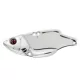 Sakura Micro Soukouss Blade Blade esca artificiale G - MS (Metal Silver) blade esca artificiale / spinblade 30mm - 5gr