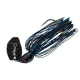 Sakura Cajun Bladed Jig 14gr JC19 Chatterbait - Nero Blu