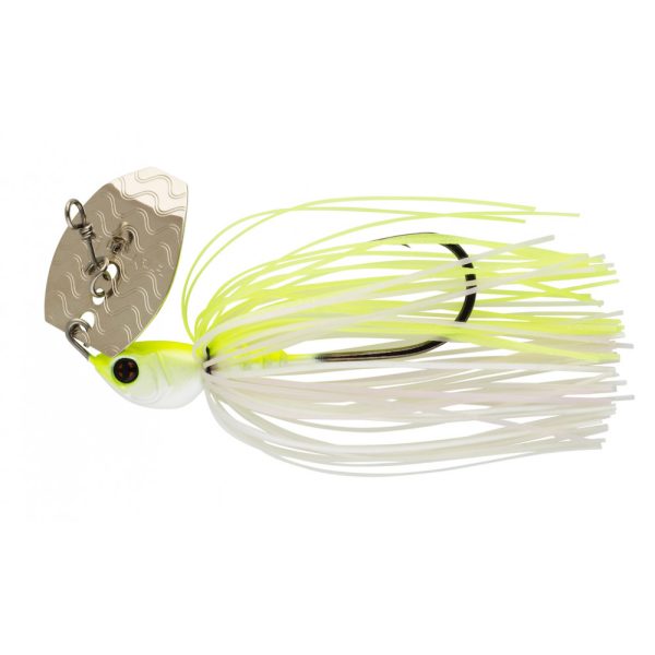 Sakura - CAJUN BLADED JIG 3/8 OZ - 10,5G - JC2 (White & Chart) - Esca artificiale Blade