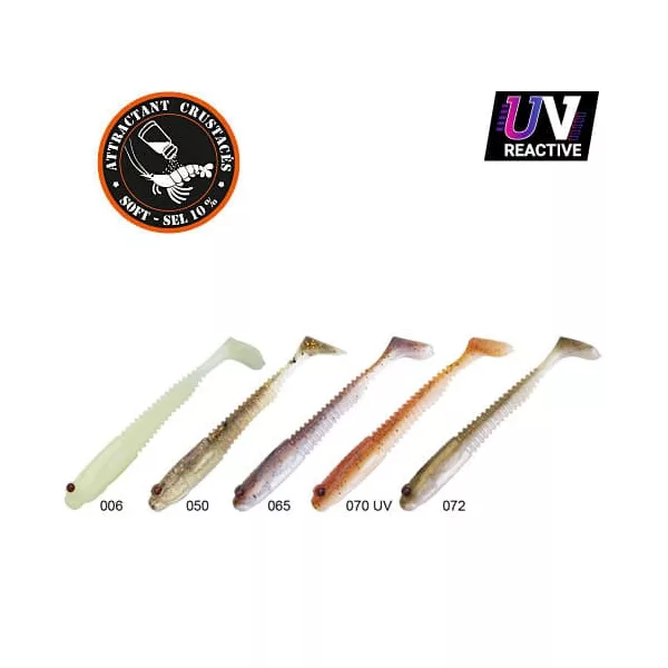 Sakura Gobygo 105 Softbait Clear Water Pack 2 105mm - 5 pezzi