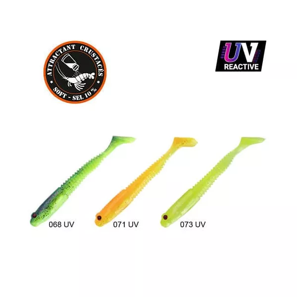 Sakura Gobygo 85 Softbait Dark Water Pack 1 85mm - 6 pezzi